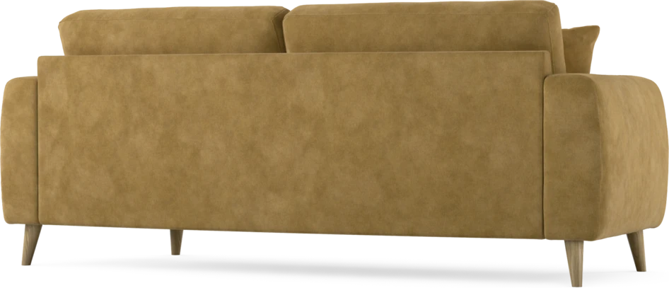 Eden - 2,5-sits soffa svängd - Gul
