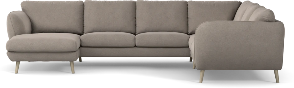 Madison Lux - Hörnsoffa med schäslong vänster - Beige