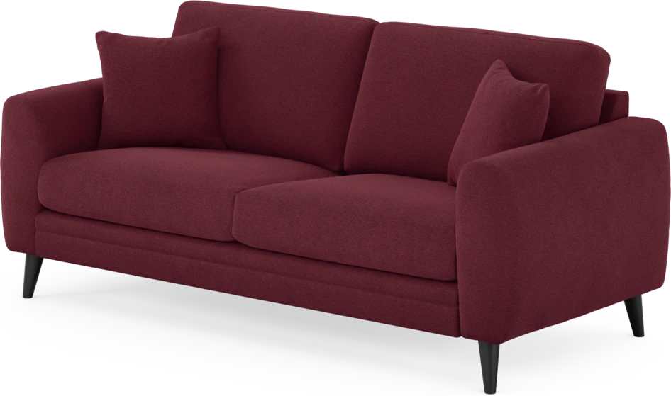 Eden - 2,5-sits soffa - Röd