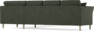 Eden - Hörnsoffa, 3+3-sits - Grön