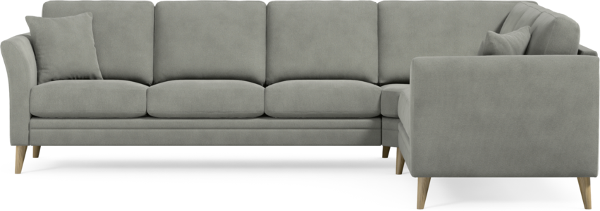 Eden - Hörnsoffa, 3+2-sits - Grå