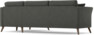 Eden - 2,5-sits soffa med schäslong - Grå
