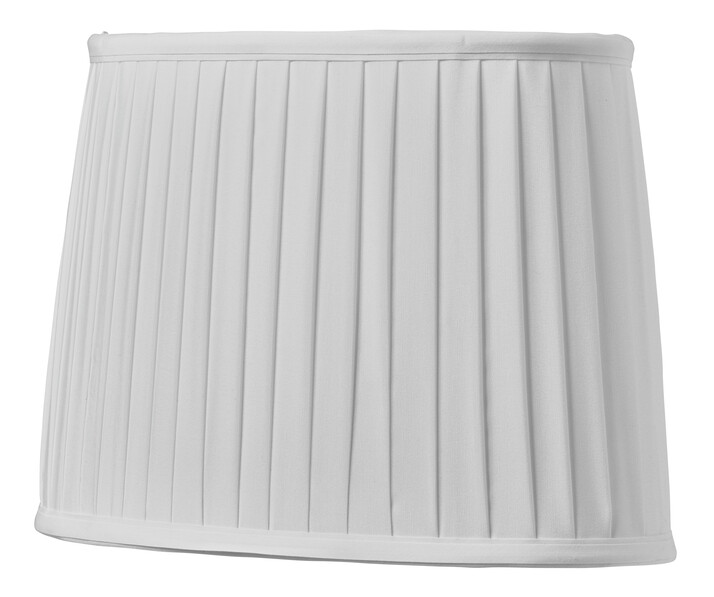 Prado - Lampskärm, H21 B18 L30 cm - Vit