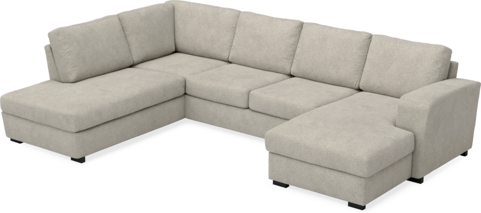 Friday - 3-sits soffa med divan vänster och schäslong höger - Beige