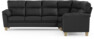 Tage - Hörnsoffa, 3+2-sits - Svart