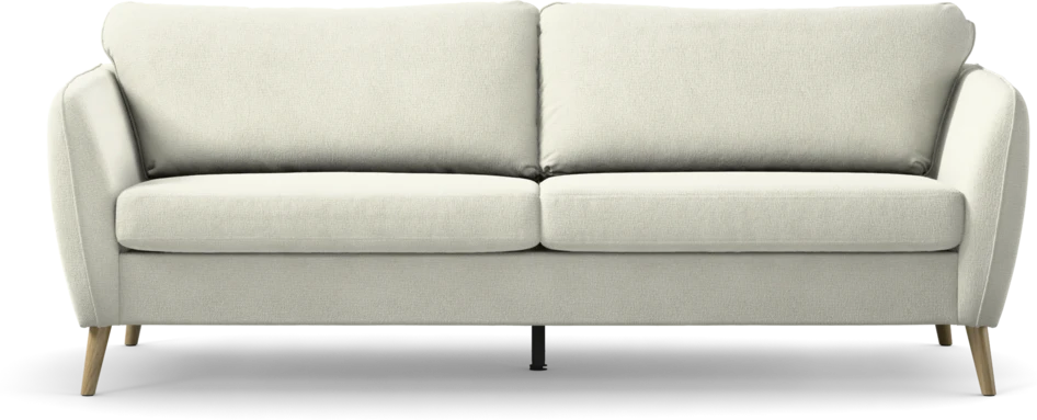 County - 2,5-sits soffa - Vit
