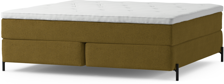 Delux Dream - Kontinentalsäng, dubbelsäng med bäddmadrass och sängben