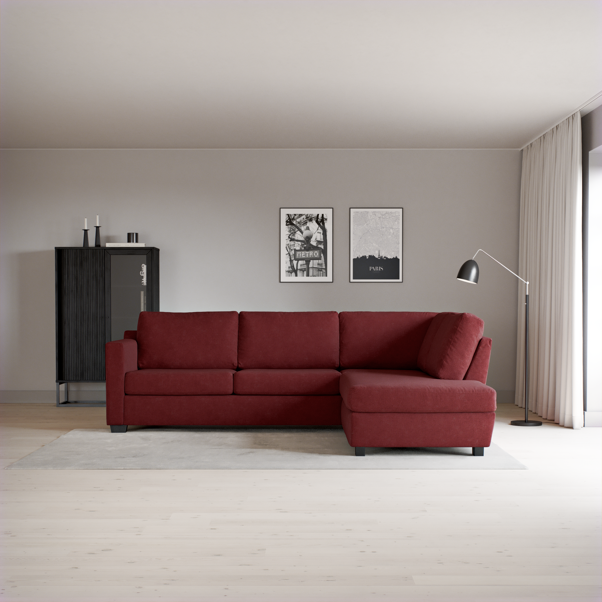 Friday - 2,5-sits soffa med divan höger - inspiration
