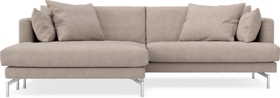 Harper - 4-sits med schäslong XL vänster - Beige