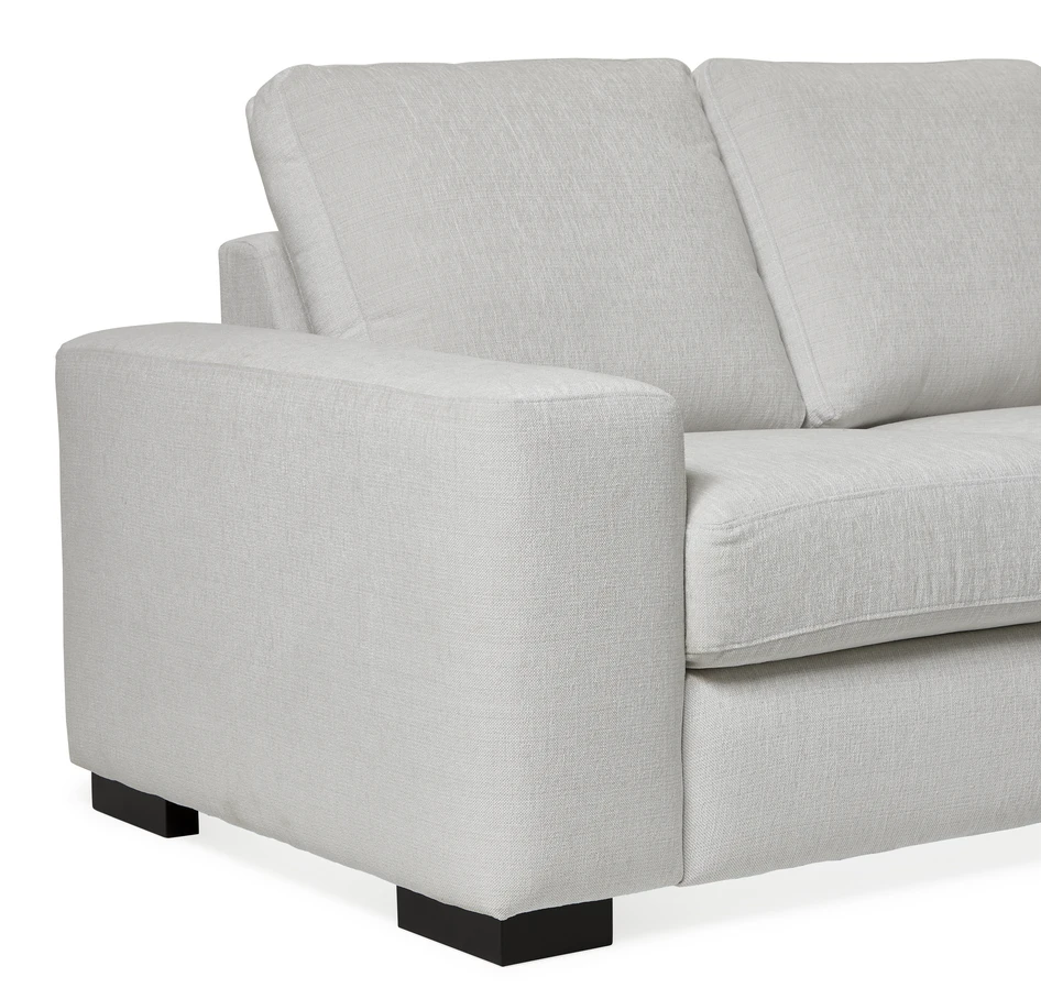 Sit Down - 2-sits soffa med schäslong höger, C1-komfort - Grå
