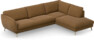 Madison Lux - 3-sits soffa med divan höger - Brun