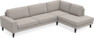 Sierra - 3-sits soffa med divan höger - Beige