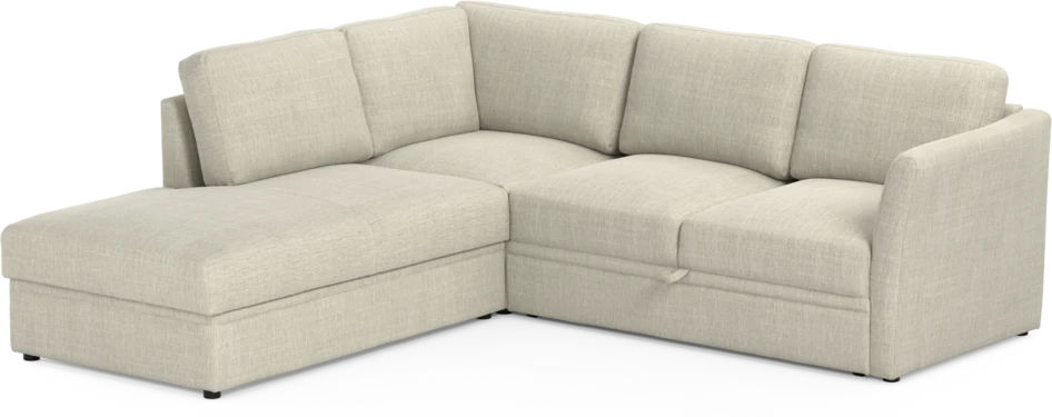 Öland - Bäddsoffa med divan vänster - Beige