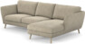 Madison - 2-sits soffa med schäslong höger - Beige