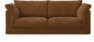Cherrie - 2,5-sits soffa med kappa - Orange