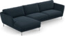 Madison Lux - 3-sits soffa med schäslong vänster - Blå