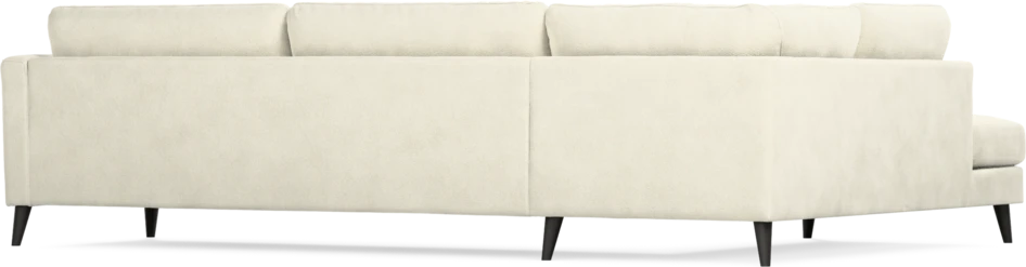 Bridge - 4-sits soffa med divan vänster - Vit