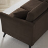 Eden - 3-sits soffa svängd - Brun