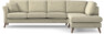 Eden - 3-sits soffa med divan - Beige