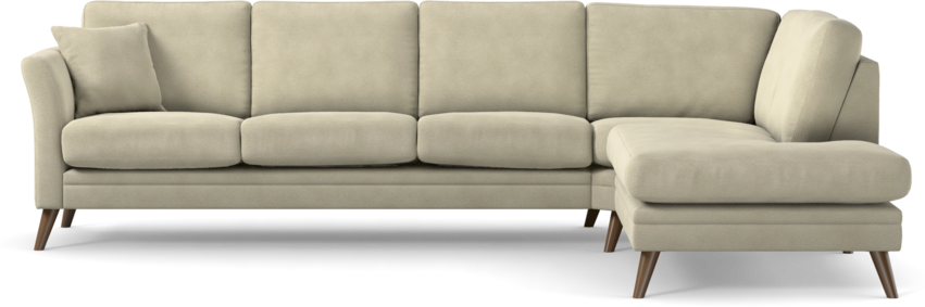 Eden - 3-sits soffa med divan - Beige