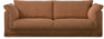 Cherrie Klädsel -  3-sits soffa - Röd