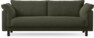 Cherrie - 3-sits soffa, hel dyna, fast klädsel - Grön