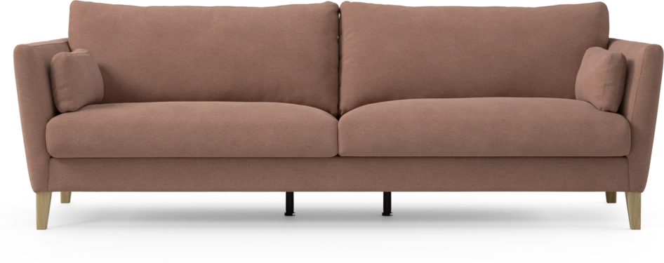 Winston - 4-sits soffa - Rosa