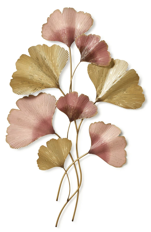 Lumi - Väggdekoration, H 95 cm - Rosa