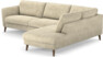 Bridge - 3-sits soffa med divan höger - Beige
