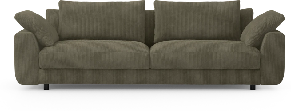 Amie - 4-sits soffa - Grön