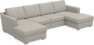 Friday - 2-sits soffa med två schäslonger - Beige