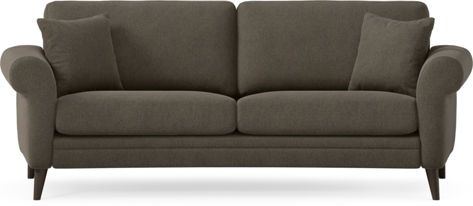 Eden - 2,5-sits soffa svängd - Brun