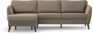 County - 3-sits soffa med flyttbar schäslong - Beige