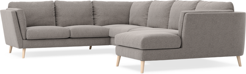 Madison - Hörnsoffa med schäslong höger - Beige