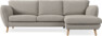 Madison - 2-sits soffa med schäslong höger - Beige