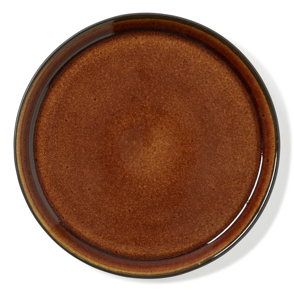 Bitz Gastro - Tallrik, Ø 27 cm - Brun