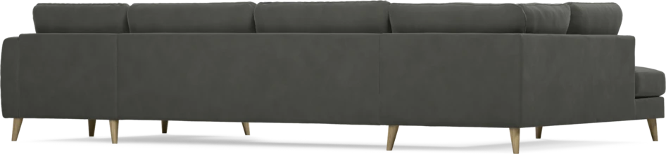 Bridge - 3-sits soffa med divan vänster och schäslong höger - Grå