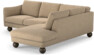 Madison Lux - 2-sits soffa med divan höger - Beige