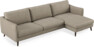 Madison - 3-sits soffa med schäslong höger - Beige