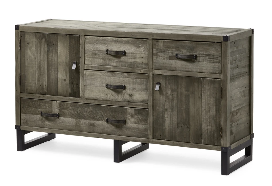 Woodenforge - Skänk, B 152 cm - Grå