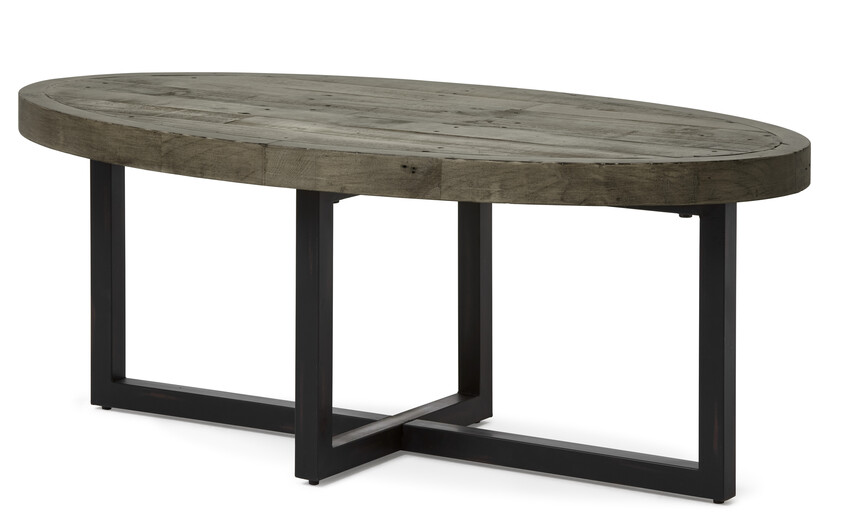 Woodenforge - Soffbord, L 130 cm - Grå