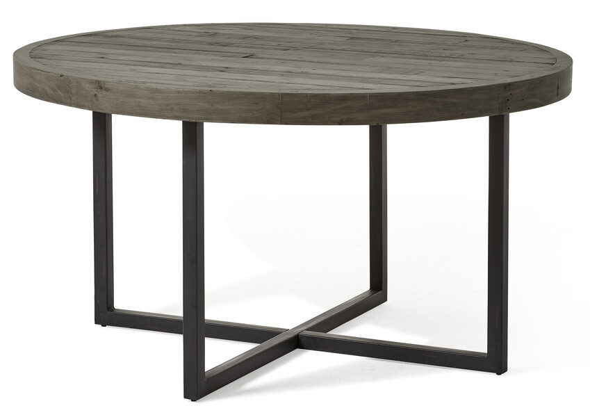 Woodenforge - Matbord, Ø 120 cm - Grå