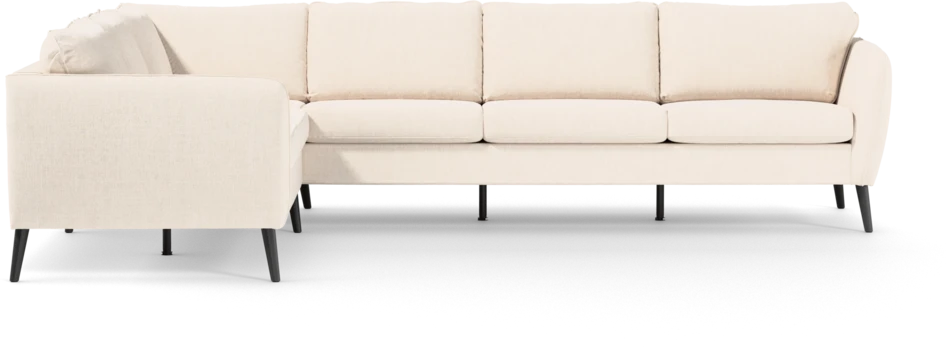 County - Hörnsoffa, 2+3-sits - Vit