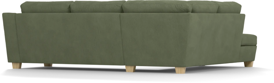 Friday - 2,5-sits soffa med divan vänster - Grön