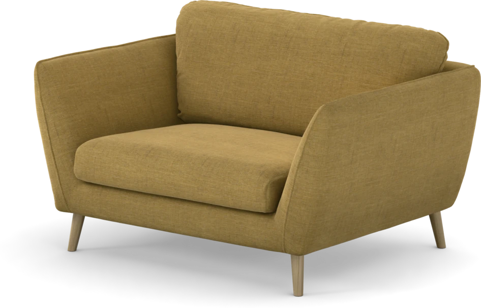 Madison Lux - Fåtölj, 90 cm - Gul