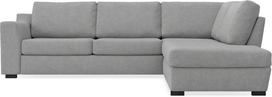 Friday - 2,5-sits soffa med divan höger - Grå