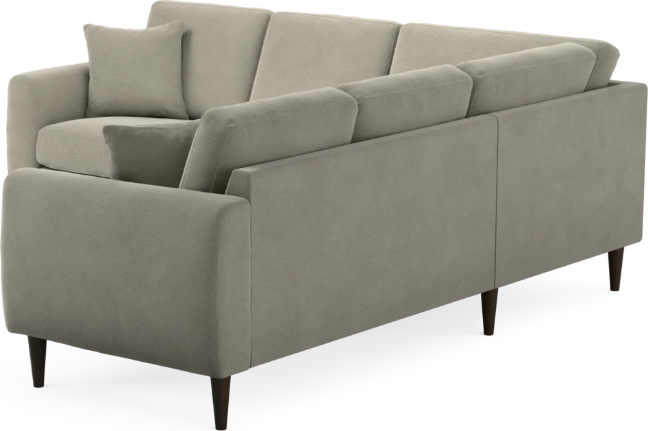 Eden - Hörnsoffa, 2+2-sits - Brun