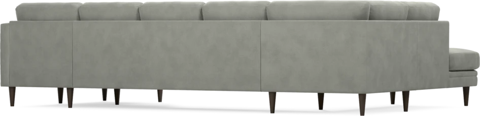 Eden - 3-sits soffa med divan vänster och schäslong höger - Grå
