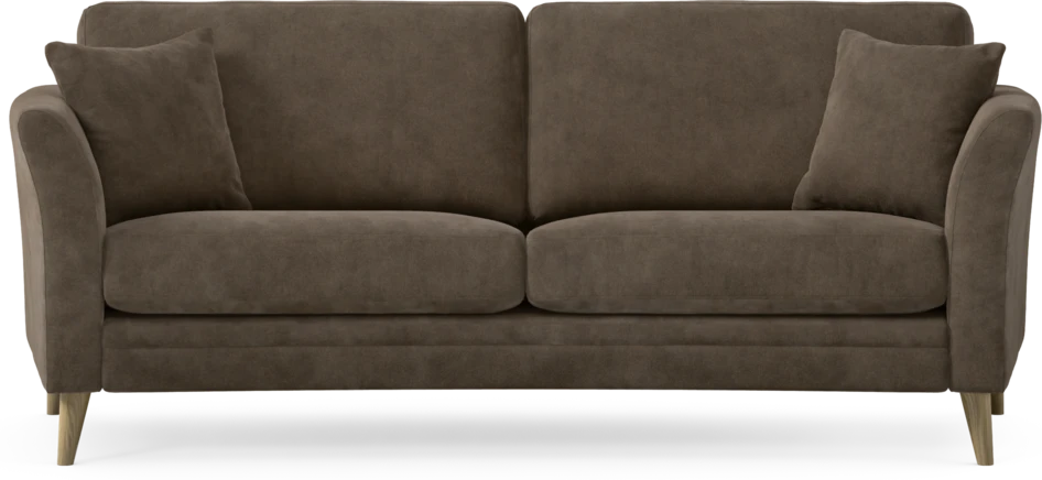 Eden - 2,5-sits soffa svängd - Brun
