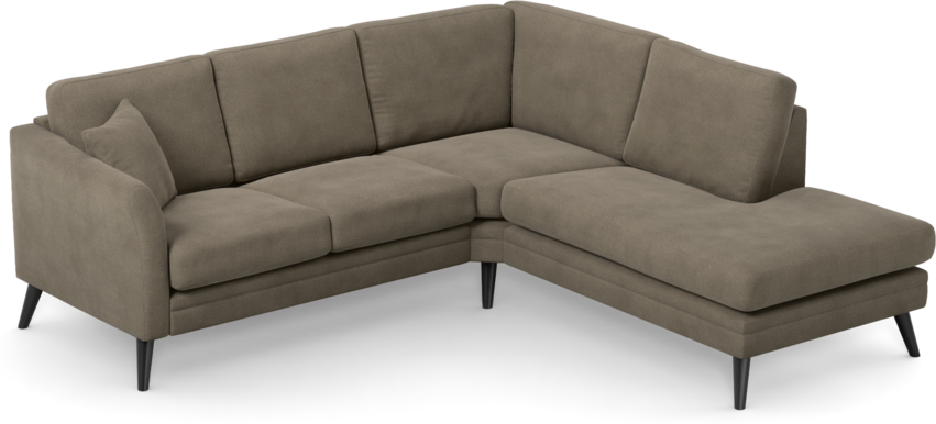 Eden - 2-sits soffa med divan - Beige